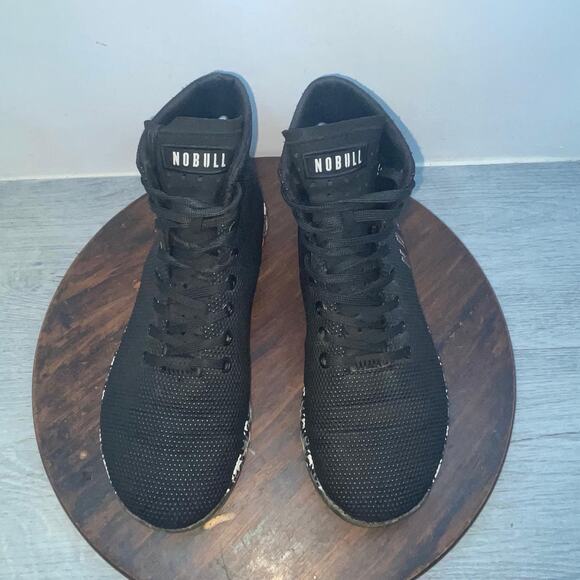 Nobull Outwork High-Top Mens 7 Womens 8.5 Black Running Training Shoes Sneakers main image 8